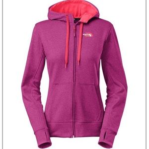 North Face zip hoodie